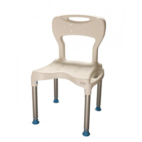 Bath Chair With Backrest