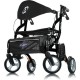 Airgo Fusion a rollator walker that can be switched to wheelchair in various colors
