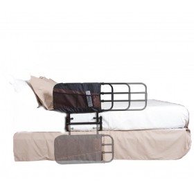 Adult Bed Rail 2 in 1 Full to Half Easy Adjustment 26" to 42"