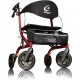 Airgo Excursion X20 rollator walker folding and lightweight with various colors