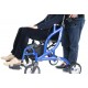 Airgo Fusion déambulateur et marchette qui se transforme en fauteuil roulant
