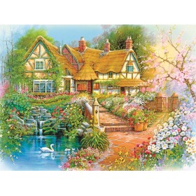 Alzheimers And Dementia 36Pcs Puzzle-Country Cottage