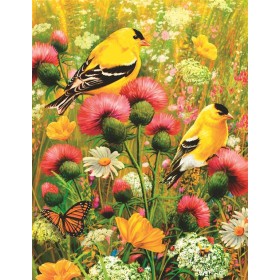 Alzheimers And Dementia 36Pcs Puzzle-Goldfinch