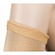 Arm Lymphedema compression arm sleeve with antislip bands and contoured silicone edges