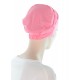 Simply Bamboo cancer headwear in pink sherbet color for women with Cancer