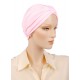 Comfortmix cancer turban in pink color for women with Cancer