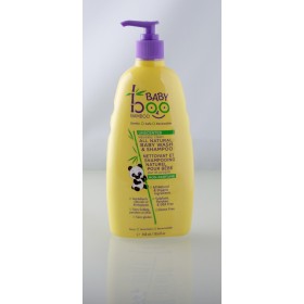 Boo Bamboo Unscented Natural Baby Wash & Shampoo 550ml