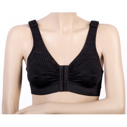 Bra after breast augmentation with Velcro straps to use as a support for breast implants