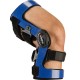 Breg Z-12 knee brace for ACL or PCL ligament tear hinged in black