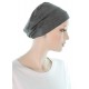 Simply Bamboo cancer cap in dark grey color for women with Cancer