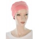 Cancer Cap Two Times Bamboo In Coral Color Two Times Bamboo cancer cap in coral color for women with Cancer