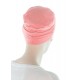 Cancer Cap Two Times Bamboo In Coral Color Two Times Bamboo cancer cap in coral color for women with Cancer