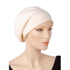 Cool and Trendy Cotton Cancer Hat in Sand