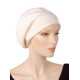 Cool and Trendy cotton cancer hat in sand color for women with Cancer