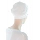 Simply Bamboo cancer hat in white color for women with Cancer