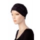 The Compassionate knitted cotton cancer headwear black color for women with Cancer