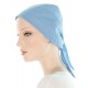 The Classic cancer scarf in light blue color for women with Cancer