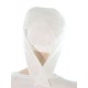 The Classic cancer scarf in white color for women with Cancer