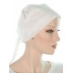 The Classic cancer scarf in white color for women with Cancer