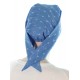 The Classic cancer scarves in blue color for women with Cancer