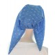 The Classic cancer scarves in blue color for women with Cancer