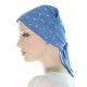 The Classic cancer scarves in blue color for women with Cancer