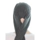 Cancer Scarves The Flexible Bamboo In Dark Grey The flexible Bamboo cancer scarves in dark grey color for women with Cancer