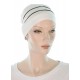 Chemo Hat Two Times Bamboo In Cream Two Times Bamboo chemo hat in cream color for women with Cancer