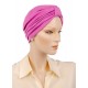 Comfortmix cancer turbans in purple color for women with Cancer