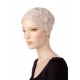 The Compassionate knitted cotton cancer hats in sand color for women with Cancer