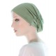 Bamboo Beanieband chemo beanie bandana in green color for women with Cancer