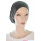 Chemo Beanies - Head Wraps with Bamboo BeanieBand In Dark Grey Bamboo Beanieband chemo beanies head wraps in dark grey color for women with Cancer