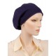 Cool and Trendy cotton chemo cap in navy blue color for women with Cancer