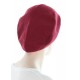 Cool and Trendy cotton chemo cap in navy blue color for women with Cancer