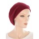 Cool and Trendy cotton chemo cap in navy blue color for women with Cancer
