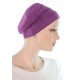 Chemo Cap Simply Bamboo In Purple Simply Bamboo chemo cap in purple color for women with Cancer