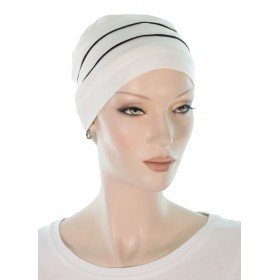 Two Times Bamboo Chemo Hat in Cream