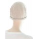 Cuty knitted cotton chemo hats in sand color for women with Cancer