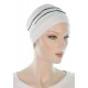 Two Times Bamboo chemo headwear in white color for women with Cancer
