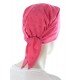 The Classic chemo scarf in fuchsia color for women with Cancer