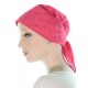The Classic chemo scarf in fuchsia color for women with Cancer
