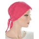 The Classic chemo scarf in fuchsia color for women with Cancer
