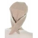 The Classic chemo scarf in taupe color for women with Cancer