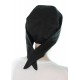 The Classic chemo scarves in black color for women with Cancer