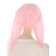 The Classic chemo scarves in pink color for women with Cancer