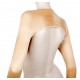 Compression arm sleeves for arm Lymphedema designed as a vest with adjustable front fastener