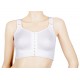 Compression bra to wear as a post surgery bra with soft breathable Microfiber