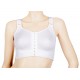 Compression bra to wear as a post surgery bra with soft breathable Microfiber