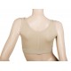 Compression bra post surgery with molded cup for breast augmentation, breast reduction, breast lift