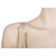 Compression bra post surgery with molded cup for breast augmentation, breast reduction, breast lift